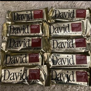 David Fudge Brownie & Barebell protein bars